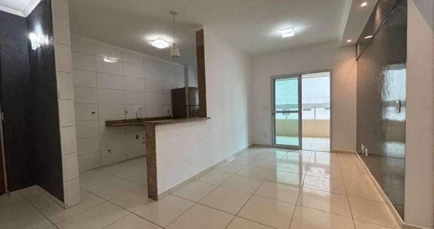 Apartamento com 2 dormitórios, 72 m² - venda por R$ 419.000,00 ou aluguel por R$ 3.100,01/mês - Vila Guilhermina - Praia Grande/SP