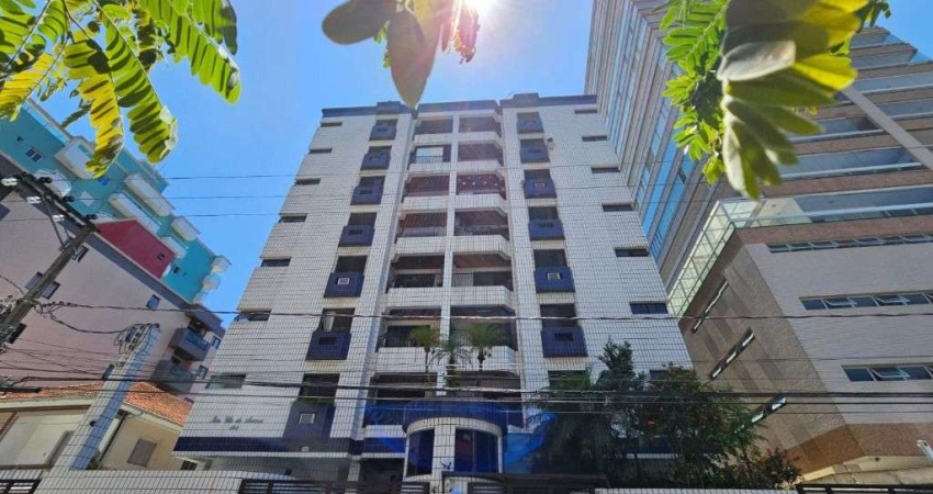 Apartamento com 1 dormitório para alugar, 60 m² por R$ 2.300,01/mês - Boqueirão - Praia Grande/SP