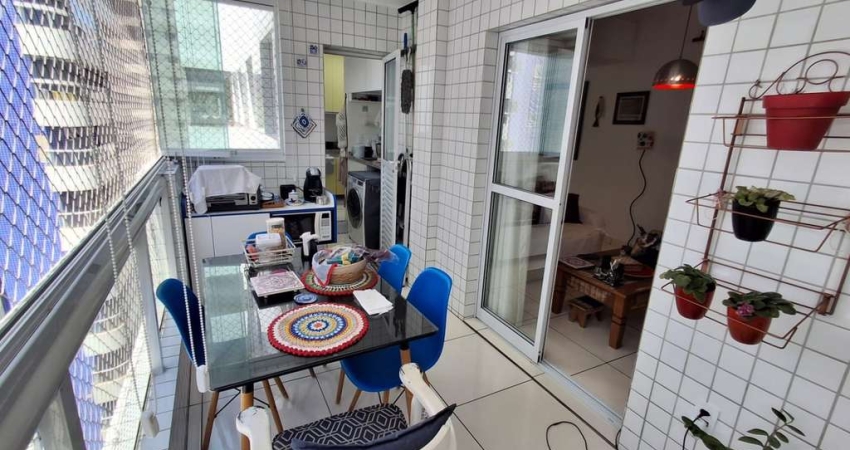 Apartamento com 1 dormitório à venda, 58 m² por R$ 370.000,00 - Canto do Forte - Praia Grande/SP