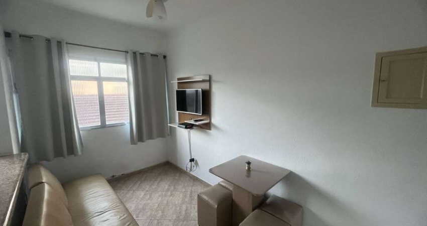 Apartamento com 1 dormitório para alugar, 40 m² por R$ 1.850,02/mês - Guilhermina - Praia Grande/SP