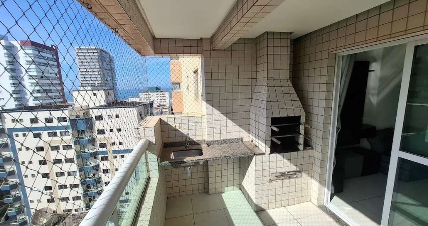 Apartamento com 1 dormitório para alugar, 54 m² por R$ 2.550,02/mês - Aviação - Praia Grande/SP