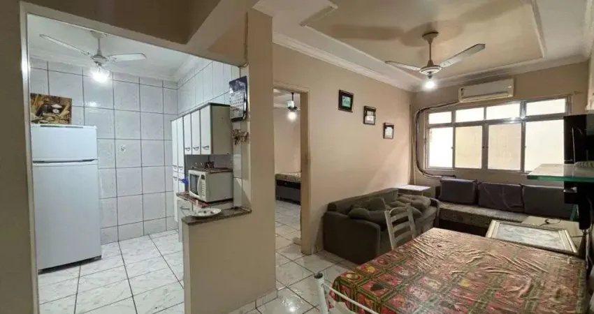Apartamento com 1 dormitório para alugar, 42 m² por R$ 1.700,02/mês - Aviação - Praia Grande/SP