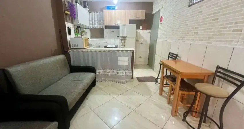 Kitnet com 1 dormitório à venda, 30 m² por r$ 189.000,00 - aviação - praia grande/sp