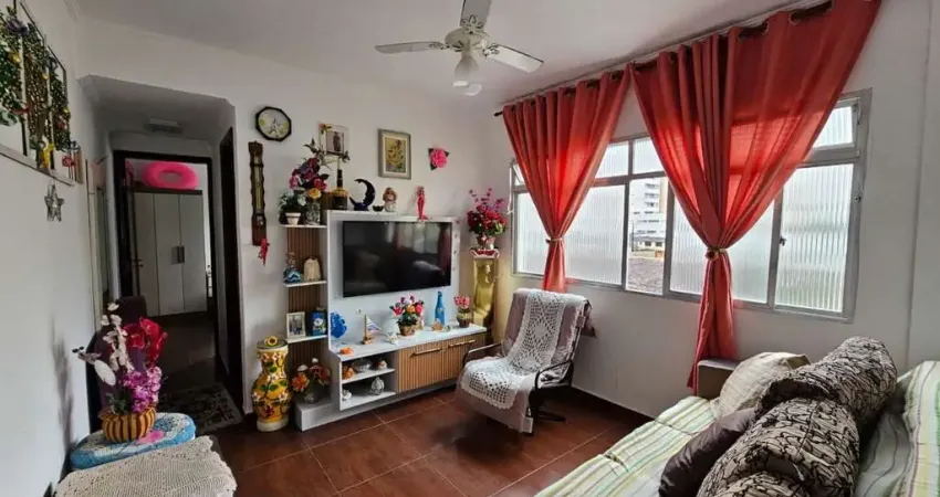 Apartamento com 1 dormitório à venda, 48 m² por r$ 225.000,00 - aviação - praia grande/sp