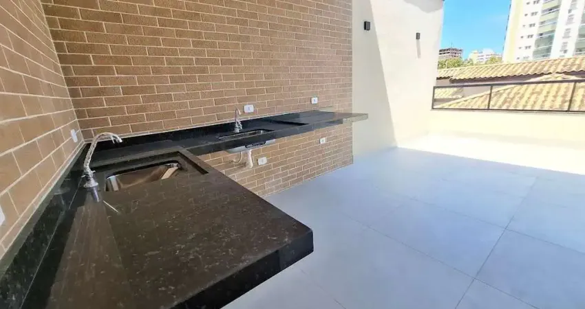 Sobrado com 3 dormitórios à venda, 78 m² por r$ 470.000,00 - vila guilhermina - praia grande/sp