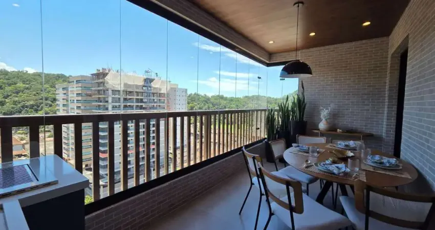 Apartamento com 2 dormitórios à venda, 74 m² por r$ 969.000,00 - canto do forte - praia grande/sp