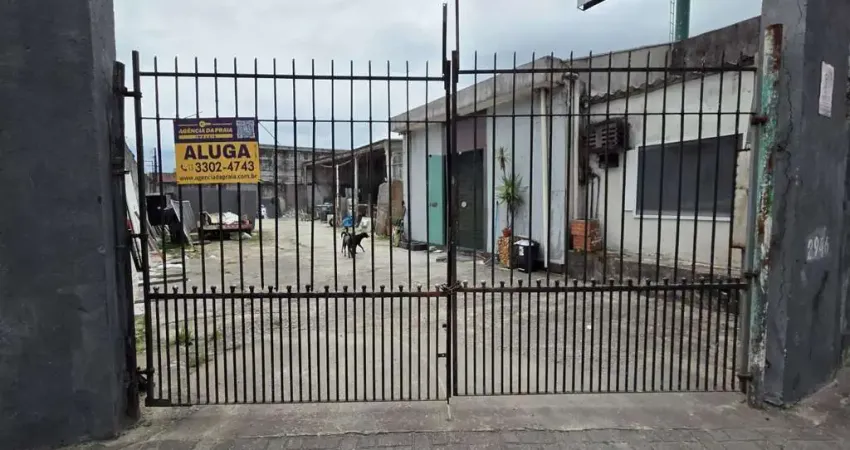 Terreno para alugar, 527 m² por r$ 11.000,00/mês - aviação - praia grande/sp