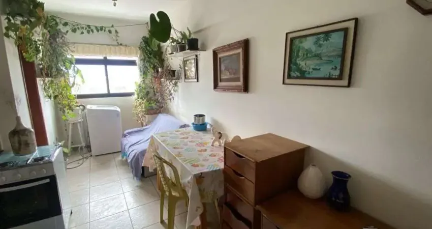 Kitnet com 1 dormitório para alugar, 25 m² por r$ 1.300,01/mês - aviação - praia grande/sp