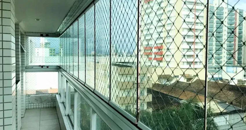 Apartamento com 2 dormitórios à venda, 63 m² por r$ 390.000,00 - vila assunção - praia grande/sp