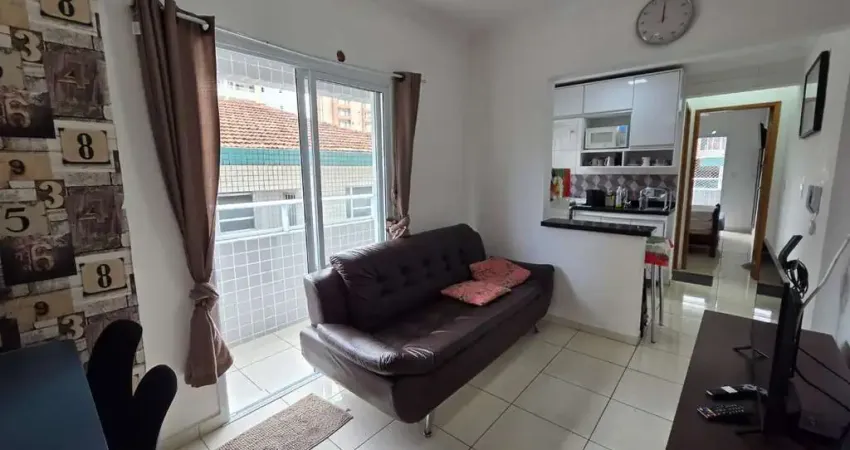 Apartamento com 1 dormitório para alugar, 40 m² por R$ 2.650/mês - Boqueirão - Praia Grande/SP