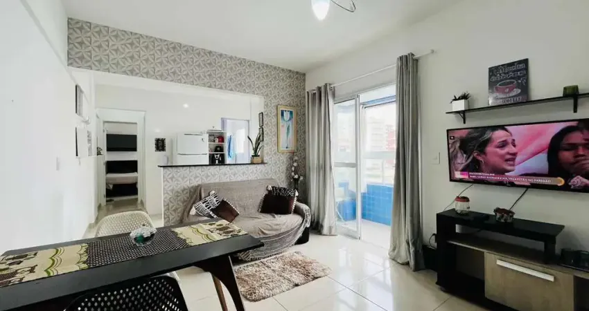 Apartamento com 1 dormitório à venda, 52 m² por R$ 350.000,00 - Vila Guilhermina - Praia Grande/SP