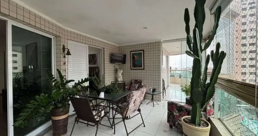 Apartamento com 3 dormitórios à venda, 117 m² por R$ 665.000,00 - Tupi - Praia Grande/SP