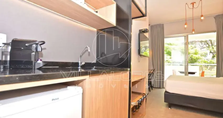 Studio com 1 dormitório à venda, 24 m² por r$ 350.000,00 - vila madalena - são paulo/sp