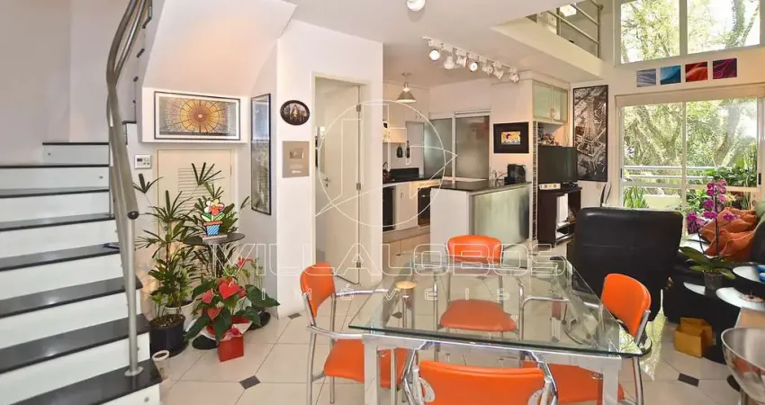 Apartamento Duplex com 1 dormitório à venda, 72 m² por R$ 1.175.000,00 - Vila Madalena - São Paulo/SP