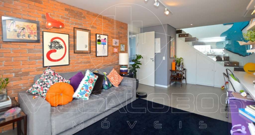 Cobertura com 2 dormitórios, 126 m² - venda por R$ 2.100.000,00 ou aluguel por R$ 13.700,00/mês - Alto de Pinheiros - São Paulo/SP