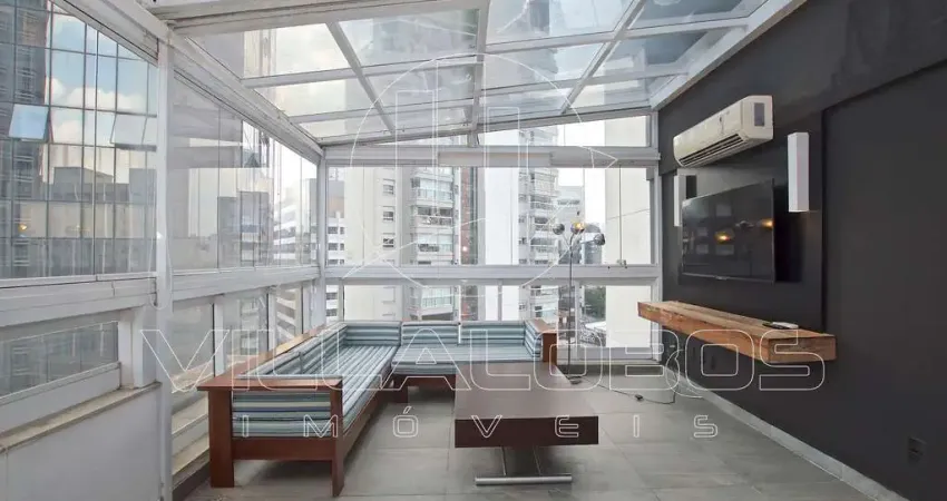 Cobertura com 1 dormitório à venda, 75 m² por R$ 1.185.000,00 - Pinheiros - São Paulo/SP