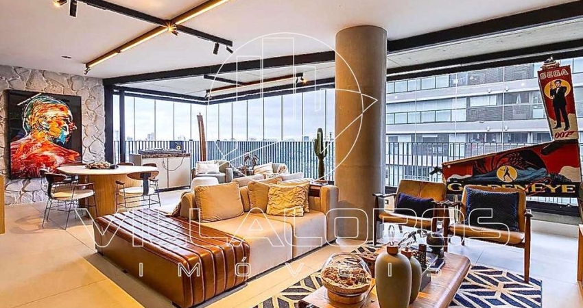 Apartamento com 3 dormitórios, 150 m² - venda por R$ 3.800.000,00 ou aluguel por R$ 25.930,00/mês - Vila Madalena - São Paulo/SP