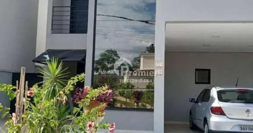 Sobrado moderno 3 suítes 180m² c/ deck e gourmet - condomínio piazza venezia, indaiatuba