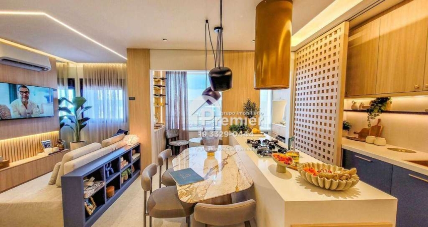 Apartamento com 3 dormitórios à venda, 63 m² por R$ 574.000,00 - Park Meraki - Indaiatuba/SP