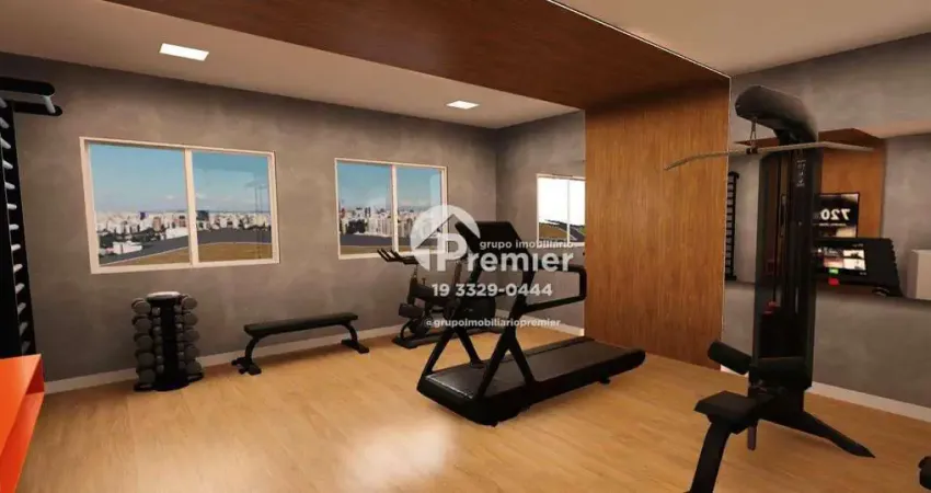 Apartamento com 2 dormitórios à venda, 44 m² por R$ 330.000,00 - Centro - Indaiatuba/SP
