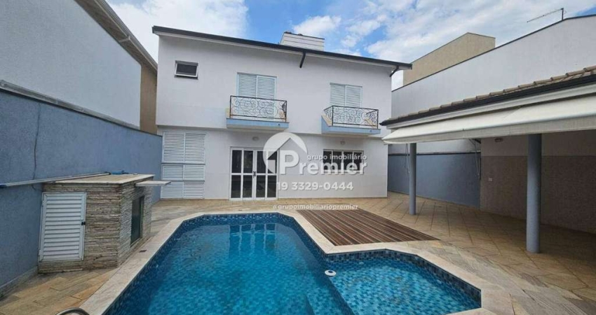 Casa com 4 dormitórios, 272 m² - venda por R$ 1.750.000,00 ou aluguel por R$ 9.958,90/mês - Jardim Residencial da Villa Suiça - Indaiatuba/SP