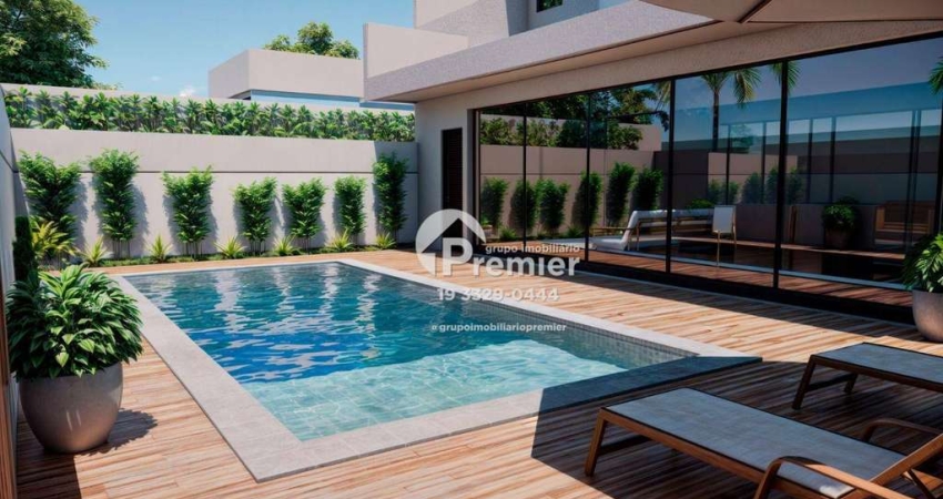 Casa com 4 dormitórios à venda, 306 m² por R$ 3.300.000,00 - Sapezal - Indaiatuba/SP