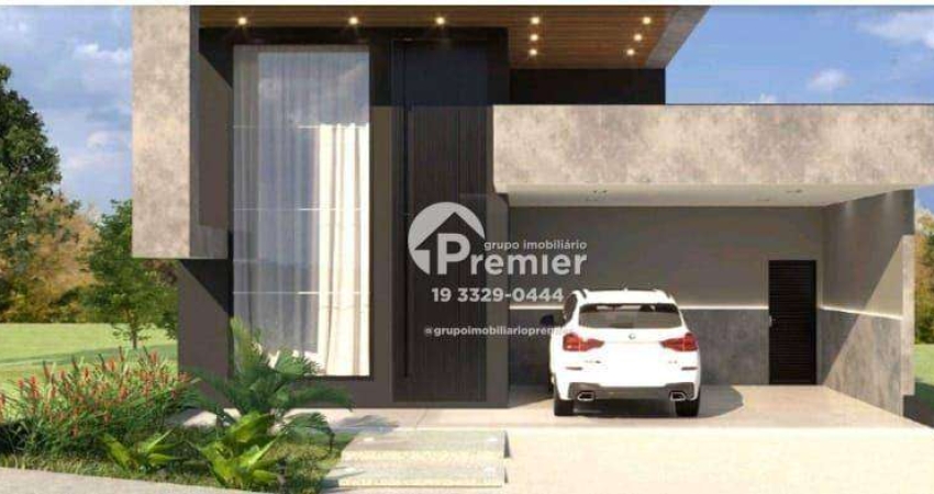 Casa com 3 dormitórios à venda, 206 m² por R$ 1.690.000,00 - Jardim Piemonte - Indaiatuba/SP