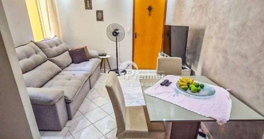 Apartamento com 3 dormitórios à venda, 64 m² por R$ 340.000,00 - Jardim Juliana - Indaiatuba/SP