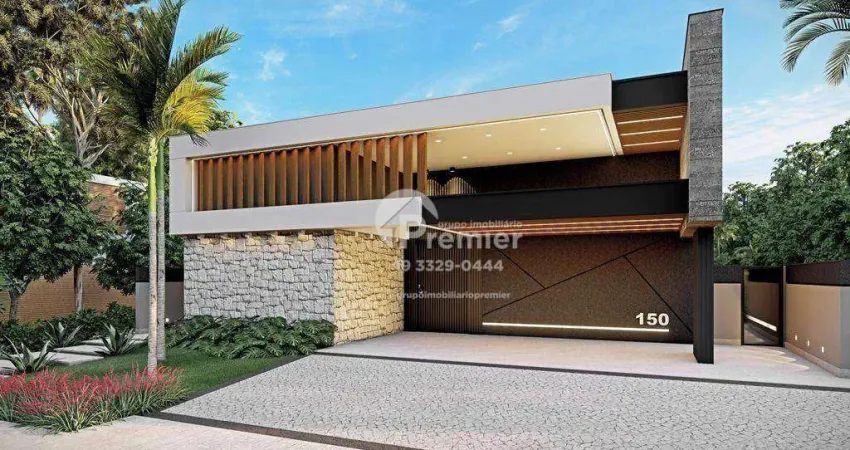 Casa térrea 3 suítes com piscina e energia solar – condomínio em indaiatuba