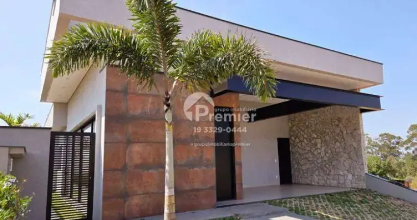 Casa térrea de alto padrão com 3 suítes e piscina - villa sapezal, indaiatuba