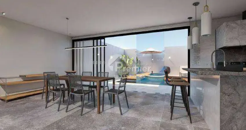 Sobrado de alto padrão com 3 suítes no park gran reserve, indaiatuba