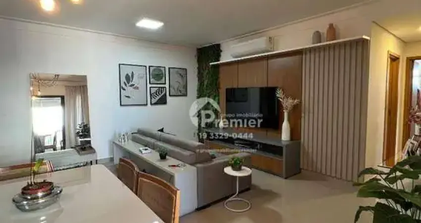 Apartamento mobiliado com 3 quartos no the park view, indaiatuba