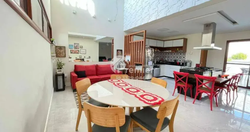 Casa com 4 dormitórios, piscina privativa e área gourmet à venda – condomínio altos de itaici, indaiatuba/sp