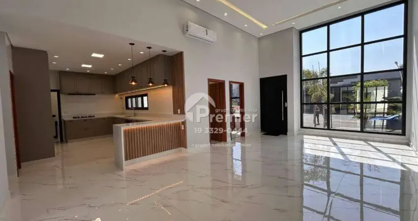 Casa de alto padrão com 4 suítes, escritório e piscina no condomínio lucilla em indaiatuba