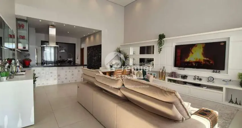 Casa térrea com 3 quartos e spa no condomínio dona lucílla, indaiatuba