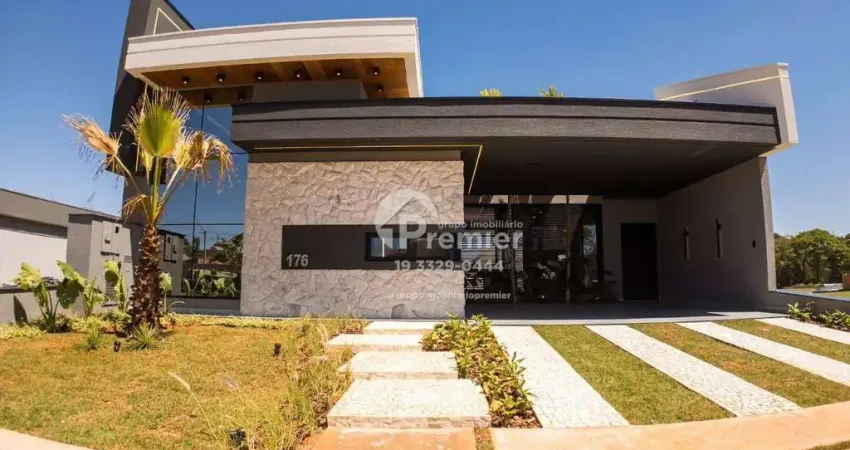 Casa térrea 3 suítes alto padrão no condomínio villa sapezal em indaiatuba