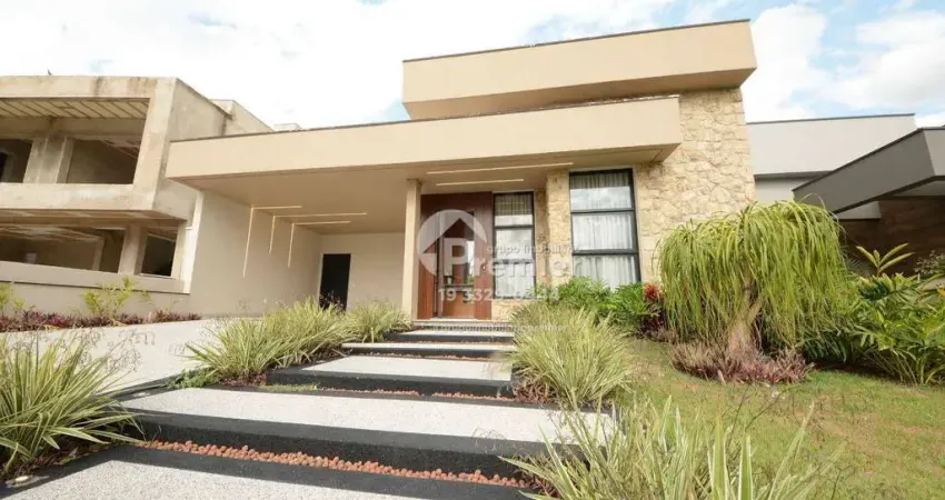 Casa térrea moderna 3 suítes - condomínio dona lucilla, indaiatuba