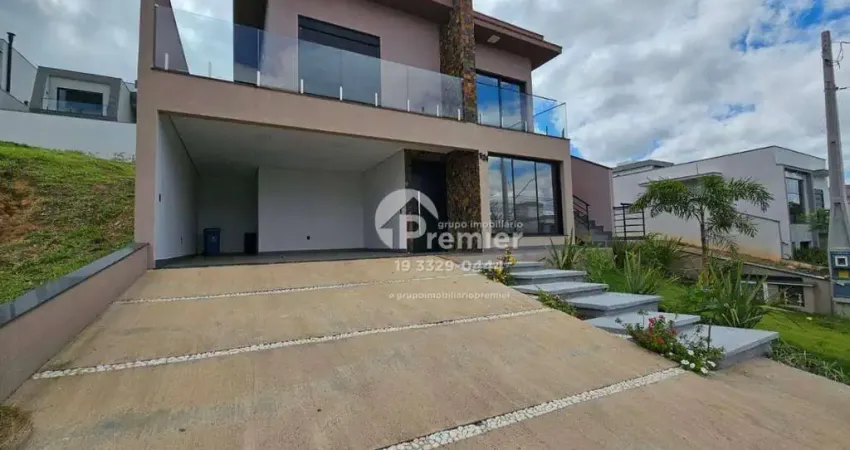 Sobrado 4 suítes de alto padrão - locação e venda no terra magna, indaiatuba