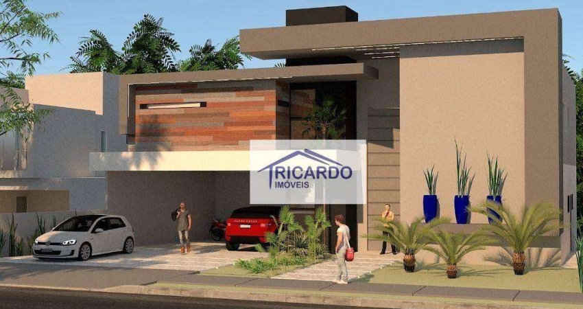 Sobrado com 4 dormitórios à venda, 350 m² por R$ 3.150.000,00 - Condomínio Real Park - Arujá/SP
