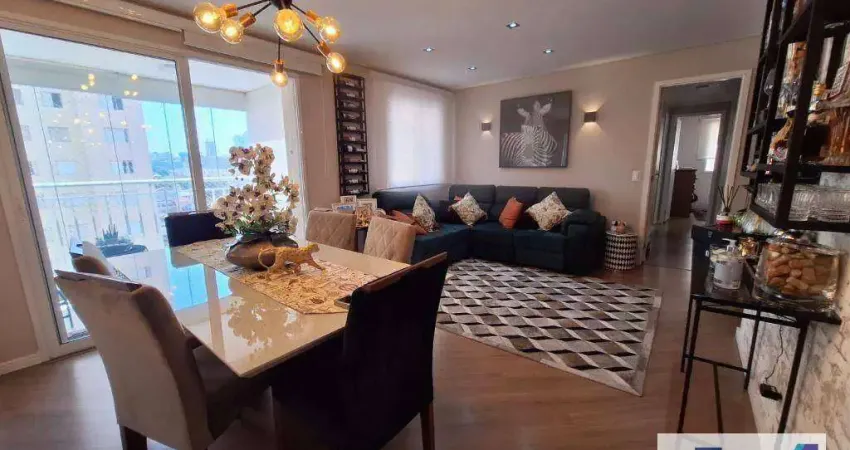 Apartamento com 3 dormitórios à venda, 115 m² - vila santo antônio - guarulhos/sp