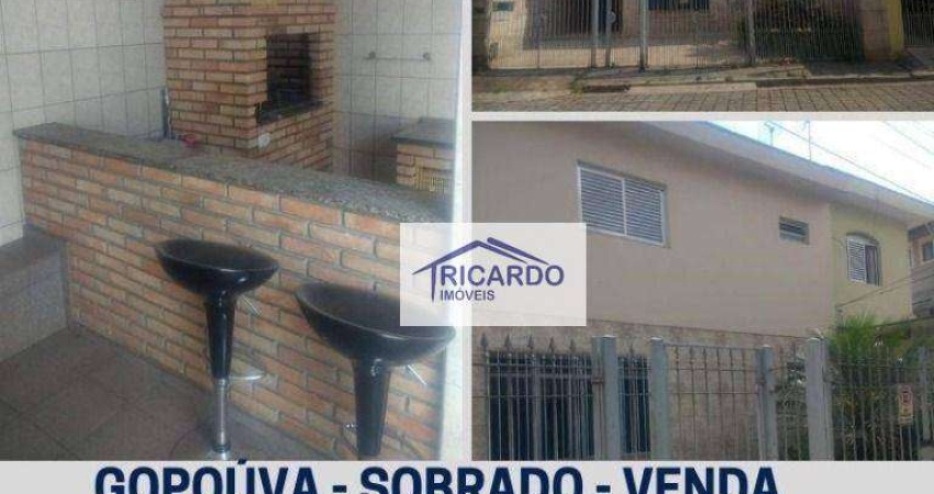 Sobrado com 3 dormitórios à venda, 250 m² por R$ 790.000,00 - Jardim Gopoúva - Guarulhos/SP