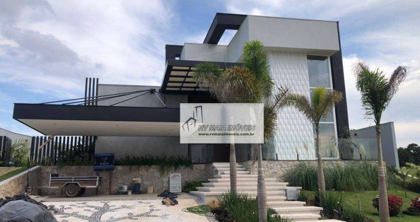 Casa com 4 dormitórios à venda, 430 m² por r$ 3.500.000,00 - parque ecoresidencial fazenda jequitibá - sorocaba/sp