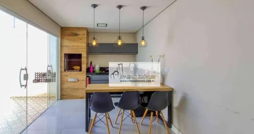 Casa com 3 dormitórios à venda, 94 m² por r$ 630.000,00 - condomínio sarria - sorocaba/sp