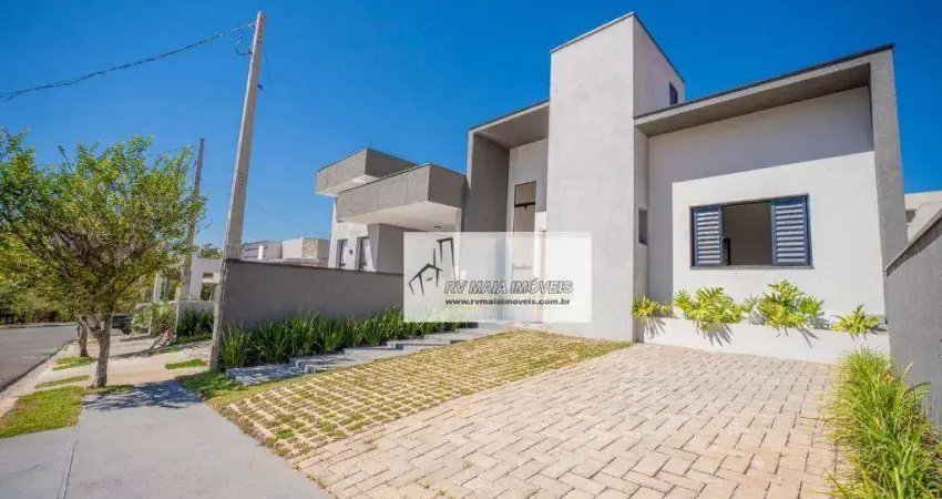 Casa com 3 dormitórios à venda, 115 m² por r$ 590.000,00 - condomínio santinon - sorocaba/sp