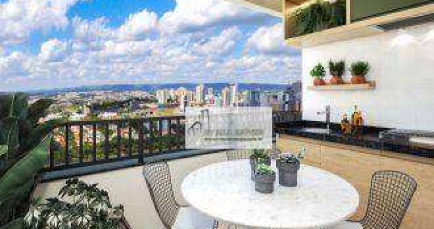 Apartamento com 2 dormitórios à venda, 69 m² por r$ 587.000,00 - evolution muraro - sorocaba/sp