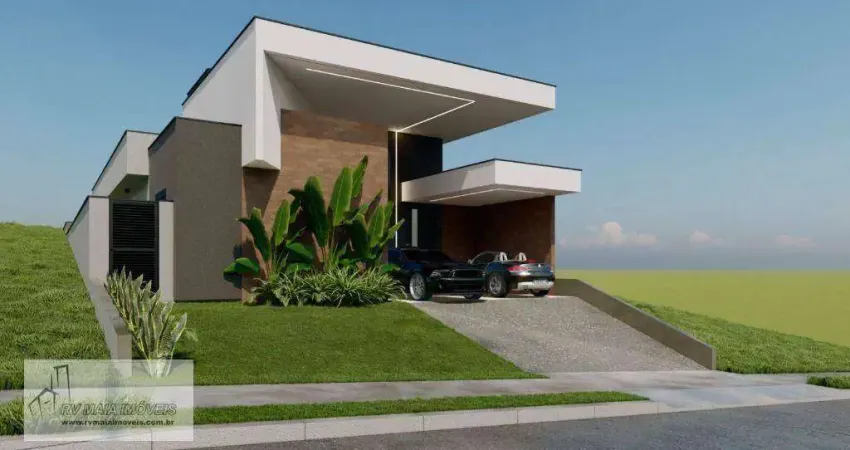 Casa com 3 dormitórios à venda, 162 m² por r$ 1.700.000 - condomínio terras alpha nova esplanada - votorantim/sp