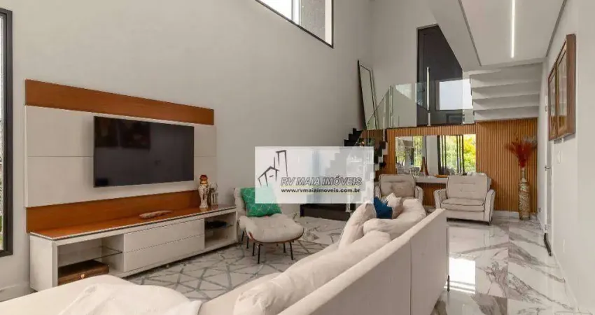 Casa com 3 dormitórios à venda, 300 m² por r$ 3.000.000,00 - alphaville nova esplanada 4 - votorantim/sp