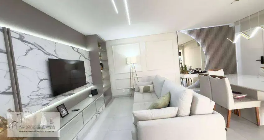 Apartamento com 3 dormitórios à venda, 116 m² por r$ 1.280.000,00 - jardim bandeirantes - sorocaba/sp