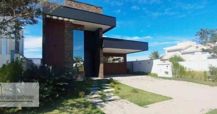Casa com 3 dormitórios, 230 m² - venda por r$ 2.400.000,00 ou aluguel por r$ 16.845,00/mês - alphaville nova esplanada 1 - votorantim/sp