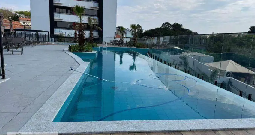 Apartamento com 1 dormitório, 46 m² - venda por r$ 440.000,00 ou aluguel por r$ 2.820,00/mês - jardim guarujá - sorocaba/sp